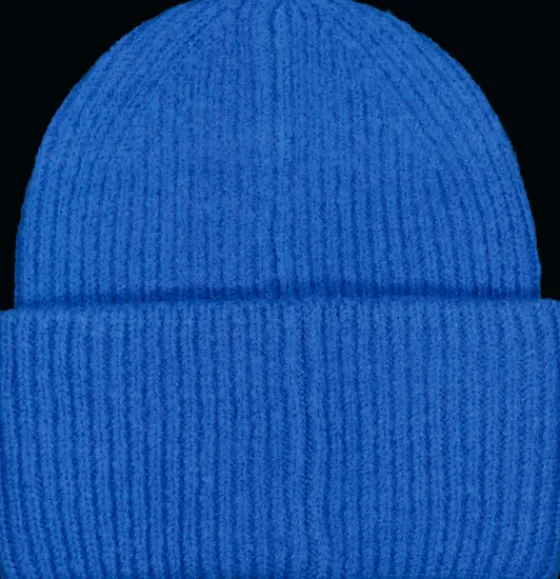 heavy_knit_beanie_3.webp Everest Outdoor Mössor & Pannband<Heavy Knit Beanie AZURE BLUE