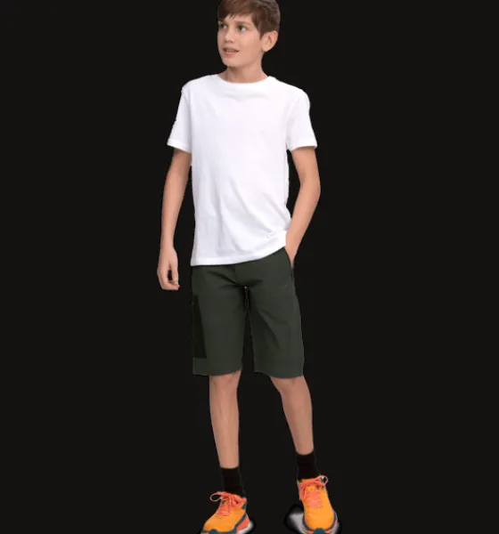 j_active_shorts_2.webp Everest Outdoor Vandringsshorts | Shorts<J Active Shorts DK GREEN