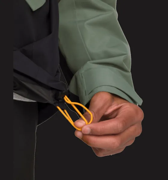 j_allround_jacket_6.webp Everest Outdoor Tunna Jackor | Regnjackor<J Allround Jacket KHAKI GREEN/BLACK