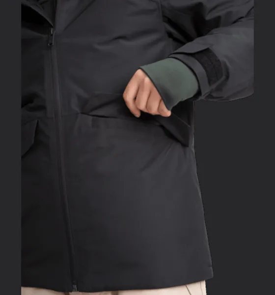 j_allround_padded_jacket_4-1.webp Everest Outdoor Varma Jackor<J Allround Padded Jacket BLACK