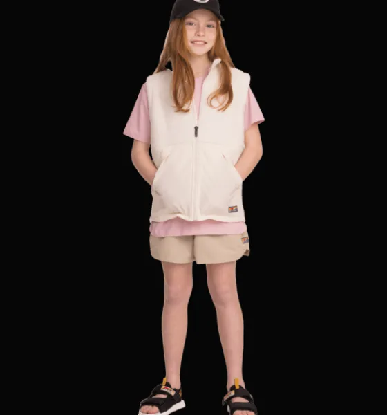 j_block_pile_vest_2.webp Everest Outdoor Västar<J Block Pile Vest IVORY BEIGE