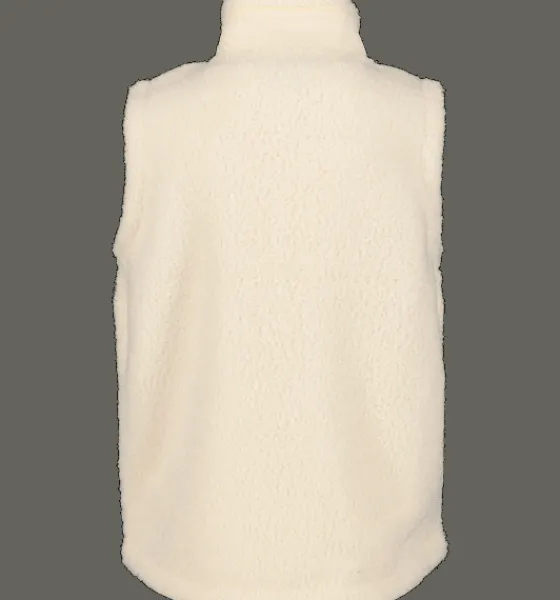 j_block_pile_vest_6.webp Everest Outdoor Västar<J Block Pile Vest IVORY BEIGE