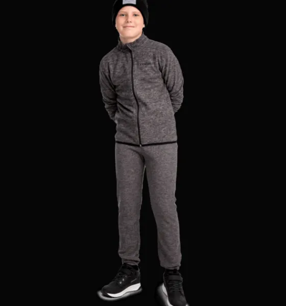 j_fleece_pant_2.webp Everest Outdoor Underställ<J Fleece Pant DARK GREY MELANGE