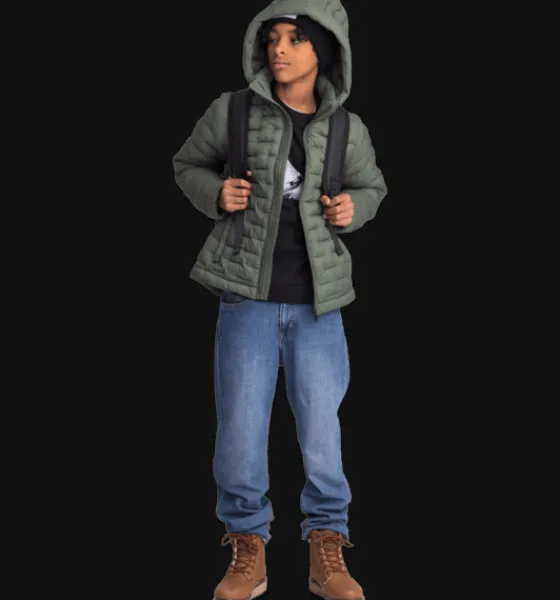 j_hike_liner_jacket_2-1.webp Everest Outdoor Tunna Jackor<J Hike Liner Jacket OLIVE GREEN