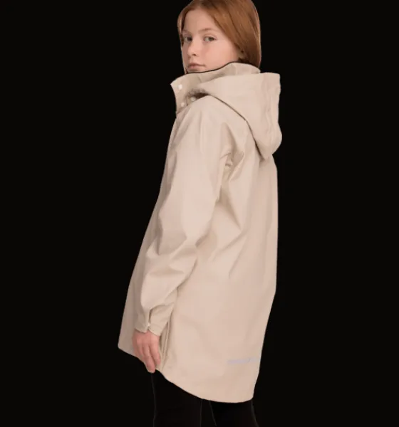 Everest Outdoor Tunna Jackor | Regnjackor<J Rain Coat IVORY BEIGE