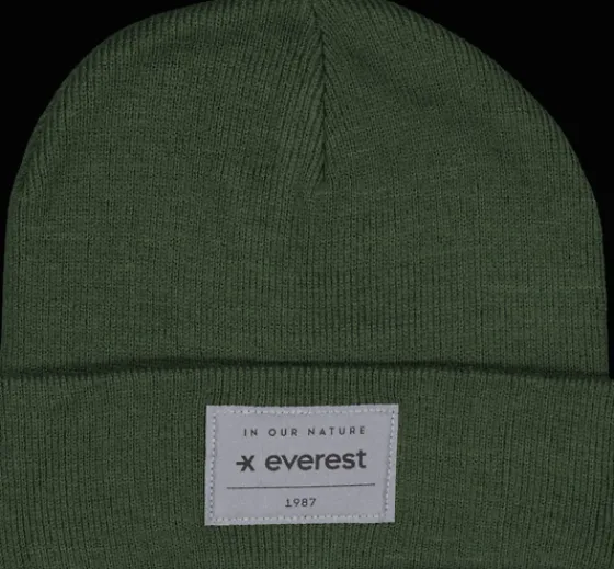 j_ref_beanie_1-6.webp Everest Outdoor Mössor & Pannband | Mössor<J Ref Beanie DK GREEN