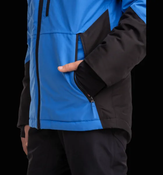 j_snow_jacket_4.webp Everest Outdoor Varma Jackor<J Snow Jacket AZURE BLUE
