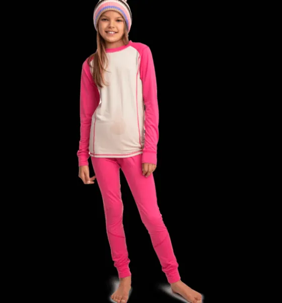 j_uw_shirt_2.webp Everest Outdoor Underställ | Underställ<J Uw Shirt POWERPINK/BEIGE