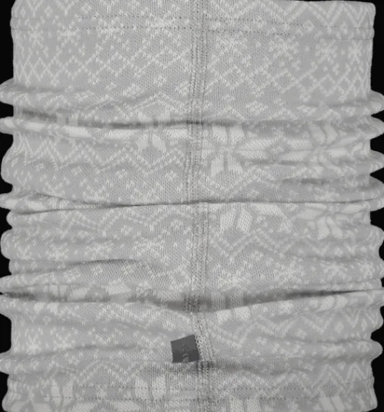 Everest Outdoor Halsduk<Jacquard Wool Neck Warmer GREY/WHITE