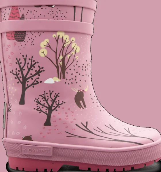 k_mfn_rubber_boot_2.webp Everest Outdoor Gummistövlar<K Mfn Rubber Boot WILD ROSE