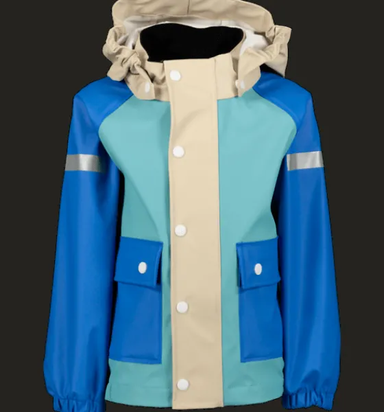k_rain_pocket_jkt_3.webp Everest Outdoor Tunna Jackor | Regnjackor<K Rain Pocket Jkt ARTIC AQUA