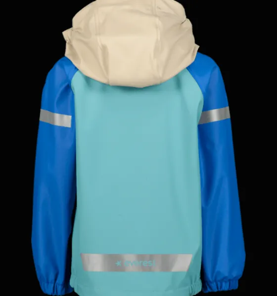 k_rain_pocket_jkt_4.webp Everest Outdoor Tunna Jackor | Regnjackor<K Rain Pocket Jkt ARTIC AQUA