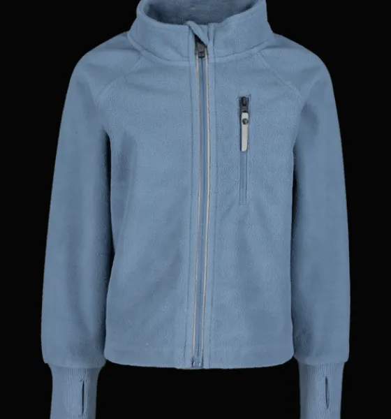k_windfleece_jkt_3.webp Everest Outdoor Underställ | Tröjor & T-Shirts<K Windfleece Jkt DENIM BLUE