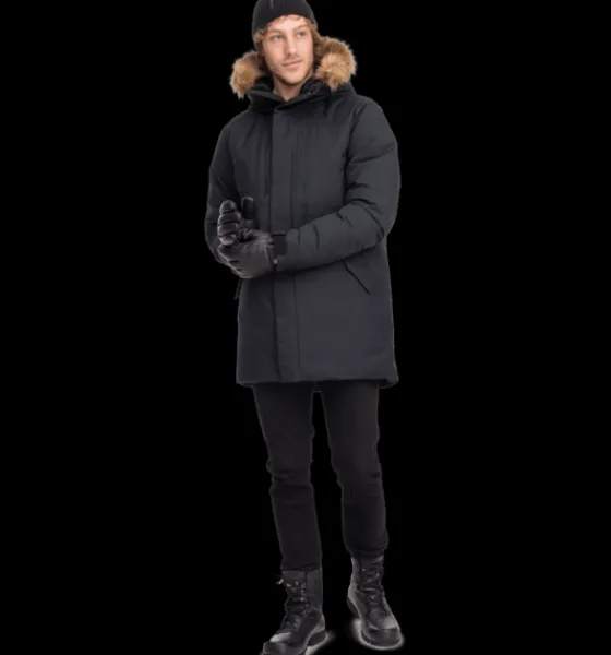 m_agner_down_parka_2.webp Everest Outdoor Varma Jackor | Dunjackor<M Agner Down Parka BLACK