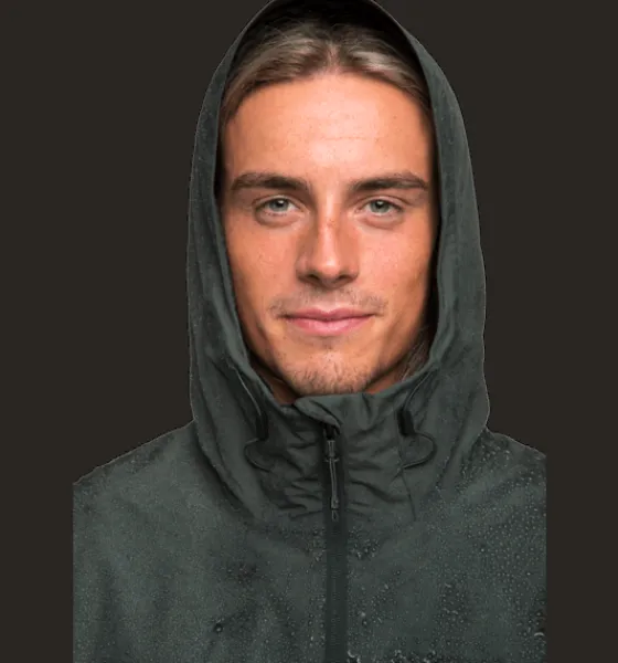 m_allround_jacket__3-1.webp Everest Outdoor Tunna Jackor | Regnjackor<M Allround Jacket 2 DK GREEN