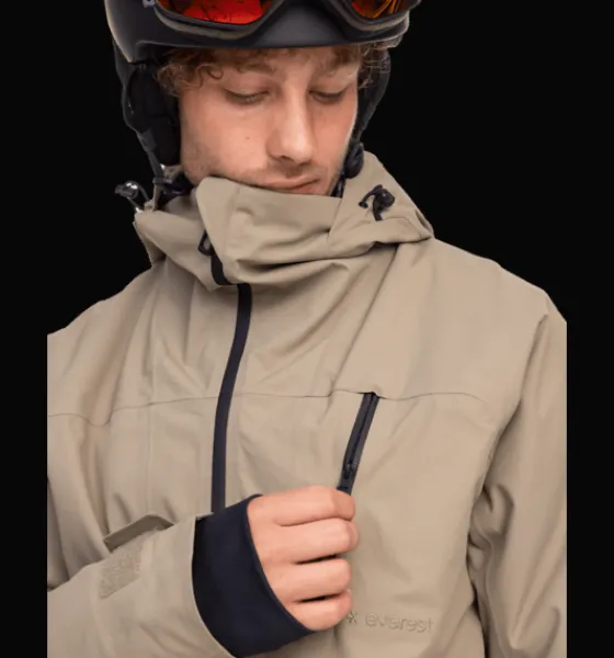 m_alpine_jacket_3-2.webp Everest Outdoor Skidjackor | Skidjackor<M Alpine Jacket SAGE GREEN