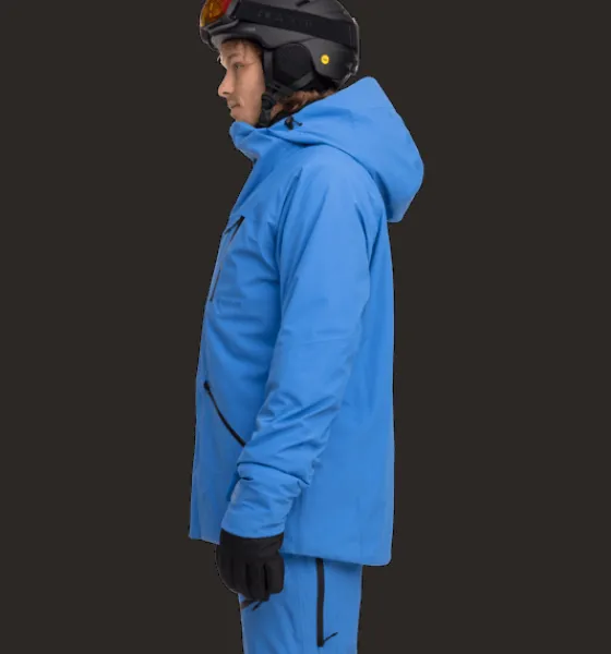 m_alpine_jacket_6-4.webp Everest Outdoor Skidjackor | Skidjackor<M Alpine Jacket AZURE BLUE