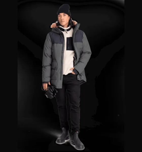 m_classic_parka_2-1.webp Everest Outdoor Varma Jackor<M Classic Parka DK GREEN/BLACK