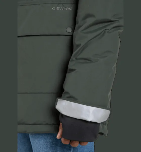 m_classic_parka_3-1.webp Everest Outdoor Varma Jackor<M Classic Parka DK GREEN/BLACK