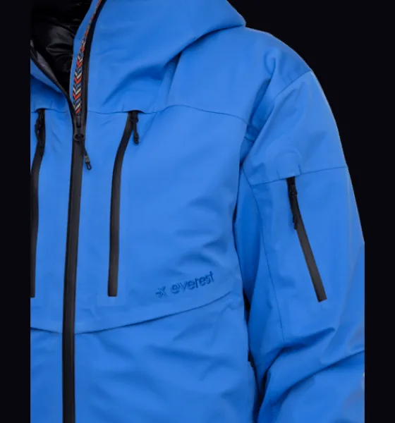 m_icon_l_jkt_3.webp Everest Outdoor Skidjackor | Skidjackor<M Icon 3l Jkt AZURE BLUE