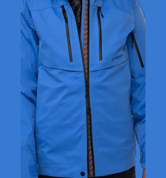 m_icon_l_jkt_5.webp Everest Outdoor Skidjackor | Skidjackor<M Icon 3l Jkt AZURE BLUE