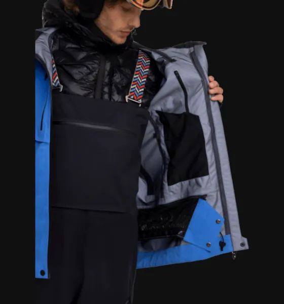 m_icon_l_jkt_7.webp Everest Outdoor Skidjackor | Skidjackor<M Icon 3l Jkt AZURE BLUE