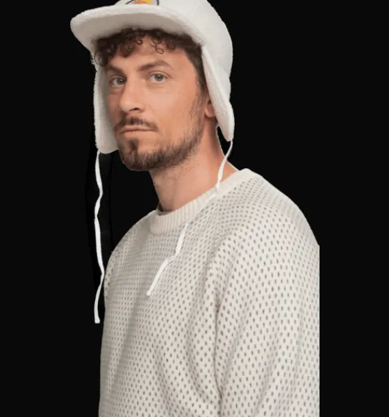 m_knitted_sht_3.webp Everest Outdoor Tröjor & T-Shirts<M Knitted Sht OFFWHITE