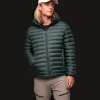 Everest Outdoor Varma Jackor | Tunna Jackor<M Liner Hood Jacket DK GREEN