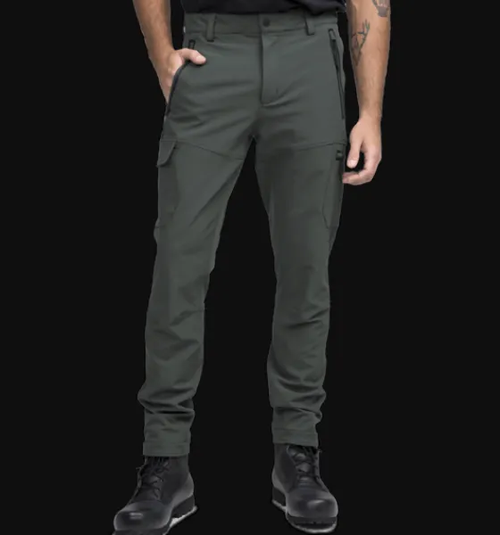 Everest Outdoor Vandringsbyxor | Vandringsbyxor<M Outdoor Pant DK GREEN