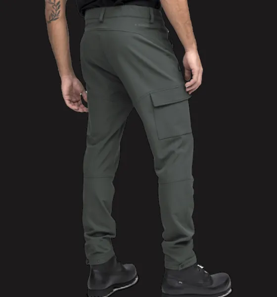 Everest Outdoor Vandringsbyxor | Vandringsbyxor<M Outdoor Pant DK GREEN