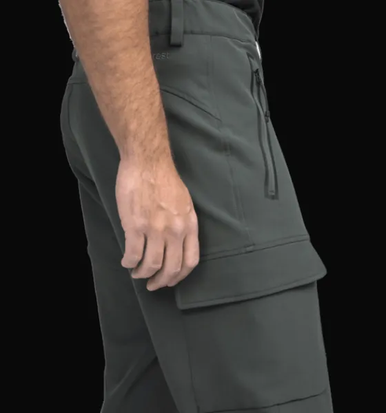 m_outdoor_pant_3-1.webp Everest Outdoor Vandringsbyxor | Vandringsbyxor<M Outdoor Pant DK GREEN
