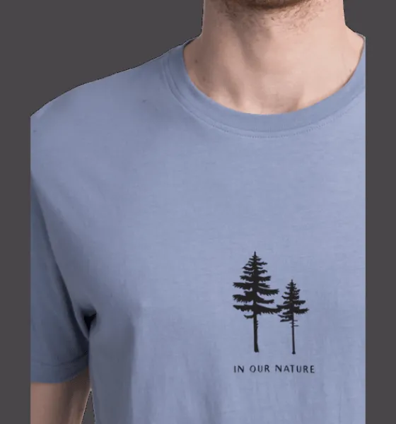 m_outdoor_tee_3.webp Everest Outdoor Tröjor & T-Shirts<M Outdoor Tee BLUE FOG