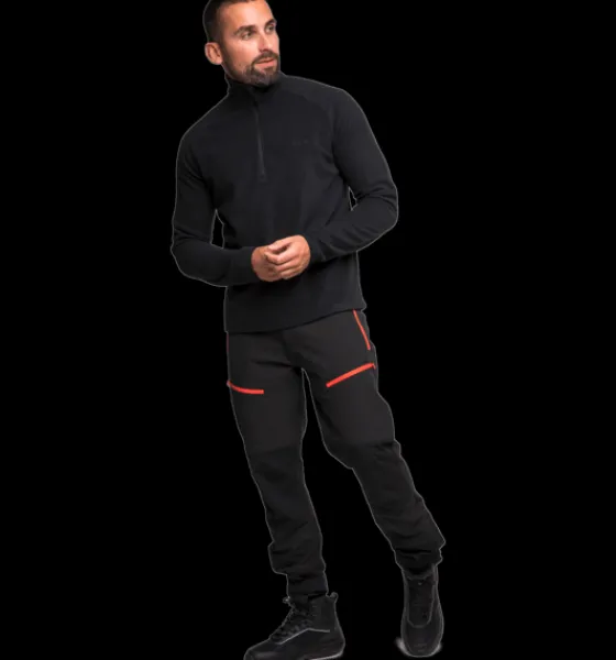 m_quarter_zip_2-2.webp Everest Outdoor Tröjor & T-Shirts | Tröjor<M Quarter Zip BLACK