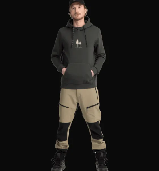 m_recline_hood_2-1.webp Everest Outdoor Tröjor & T-Shirts | Tröjor<M Recline Hood DARK GREEN