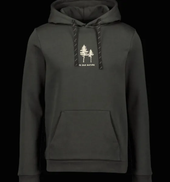 m_recline_hood_4-1.webp Everest Outdoor Tröjor & T-Shirts | Tröjor<M Recline Hood DARK GREEN