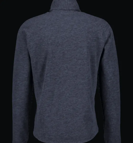 m_zip_fleece_jacket_5-2.webp Everest Outdoor Tröjor & T-Shirts | Tröjor<M Zip Fleece Jacket NAVY MELANGE