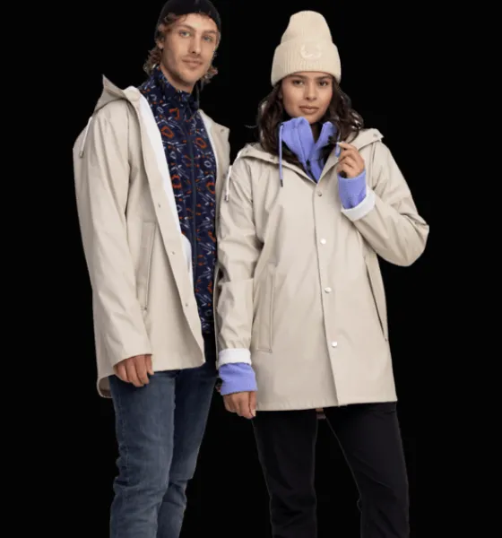 Everest Outdoor Regnjackor | Tunna Jackor<U Rain Coat 2 WHEAT