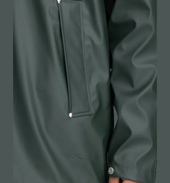 u_rain_coat__3-3.webp Everest Outdoor Regnjackor | Tunna Jackor<U Rain Coat 2 DARK GREEN