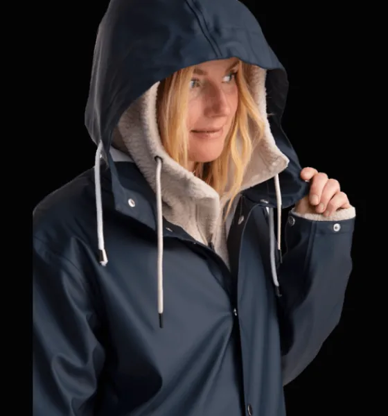 u_rain_coat__5.webp Everest Outdoor Regnjackor | Tunna Jackor<U Rain Coat 2 NAVY