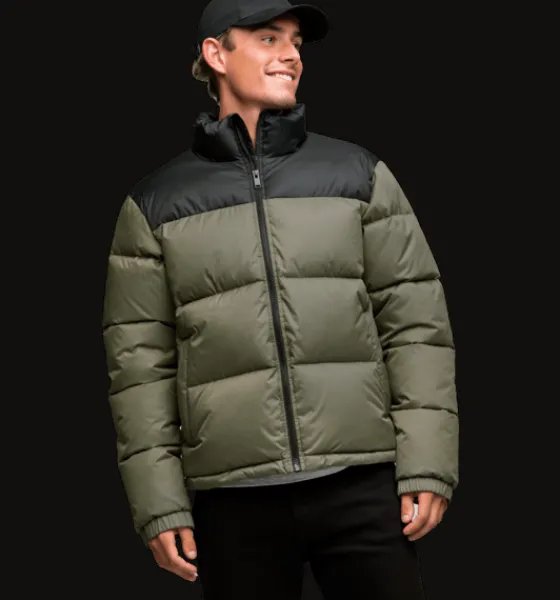 u_tharpu_jacket_2.webp Everest Outdoor Varma Jackor | Varma jackor<U Tharpu Jacket MUDD GREEN / BLACK