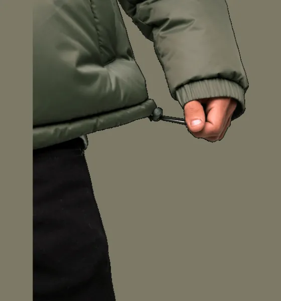u_tharpu_jacket_7.webp Everest Outdoor Varma Jackor | Varma jackor<U Tharpu Jacket MUDD GREEN / BLACK