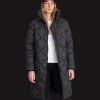 Everest Outdoor Varma jackor<W Amaro Coat BLACK