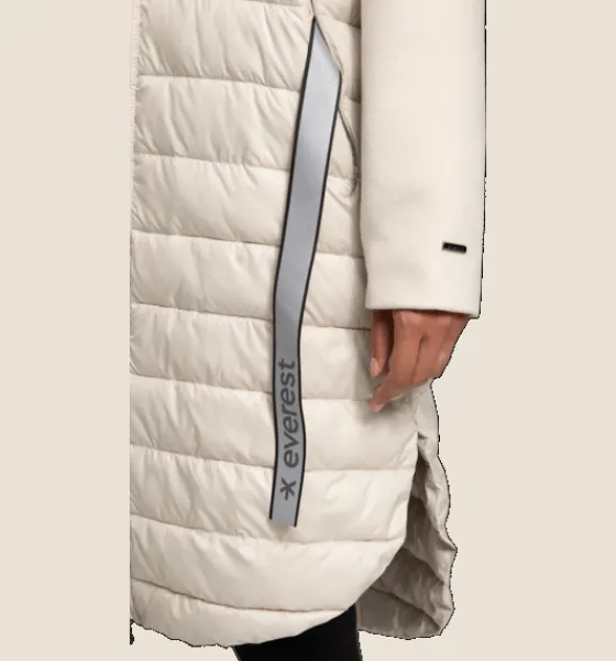 w_edith_coat_5-1.webp Everest Outdoor Varma jackor | Tunna jackor<W Edith Coat IVORY BEIGE