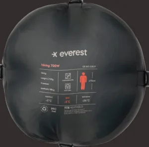 Everest Outdoor Sovsäckar<W Hike Sb 700 DARK GREEN/BEIGE