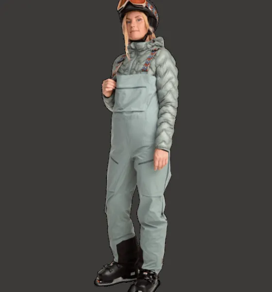Everest Outdoor Skidbyxor | Skidbyxor<W Icon 3l Bib Pnt PISTACHIO GREEN