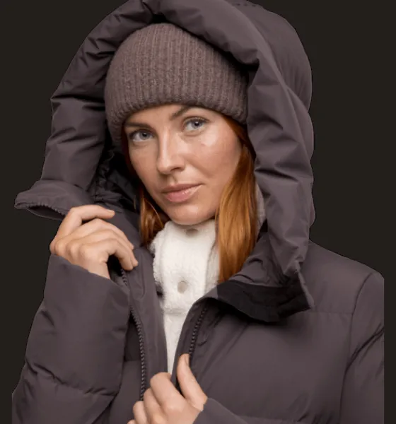 w_juneau_coat_5-3.webp Everest Outdoor Varma jackor<W Juneau Coat PLUM SLATE