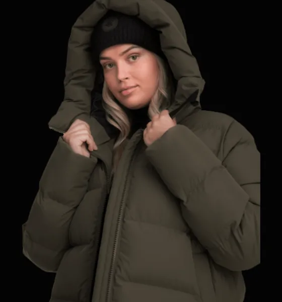 w_juneau_coat_5-6.webp Everest Outdoor Varma jackor<W Juneau Coat MUD GREEN