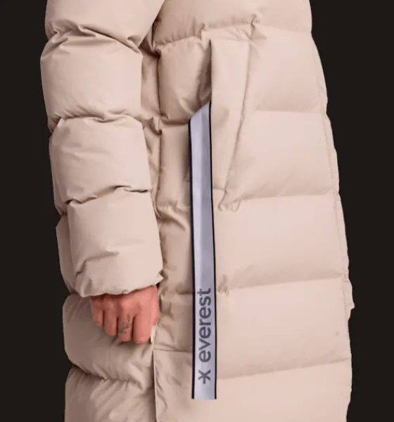 w_juneau_coat_6-4.webp Everest Outdoor Varma jackor<W Juneau Coat SOFT BEIGE
