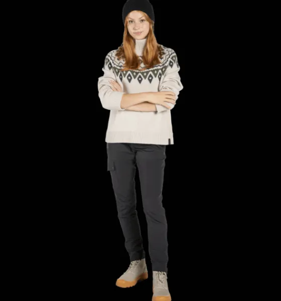 w_knitted_sht_3.webp Everest Outdoor Tröjor & T-Shirts<W Knitted Sht OFFWHITE
