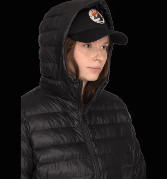 w_liner_hood_jacket_4.webp Everest Outdoor Varma jackor | Tunna jackor<W Liner Hood Jacket BLACK